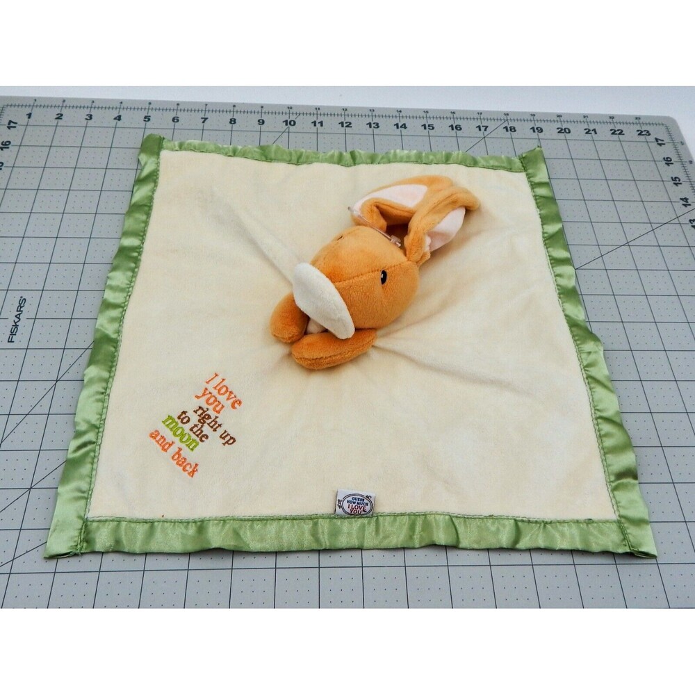 Guess How Much I Love You Bunny Rabbit Baby Lovey Green 13 Inch Kids Preferred